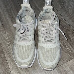 Sand colored adidas, Size 5.5 kids - 7.5 women